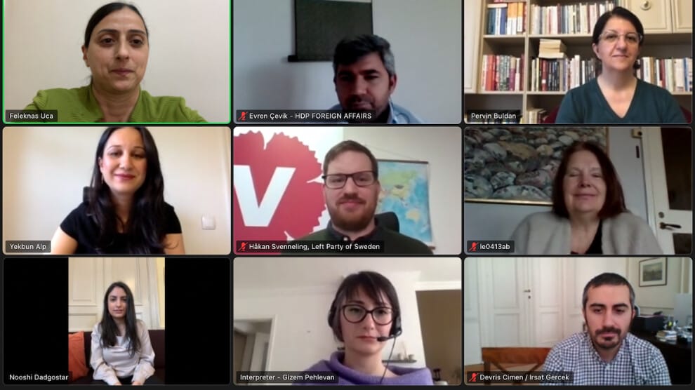 HDP ve İsveç Sol Partisi’nden ‘ilişkileri geliştirme’ kararı